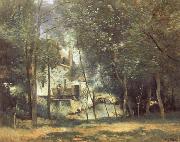 Corot Camille The Mill at Saint-Nicolas-les-Arras Germany oil painting artist